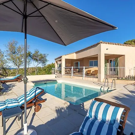 Villa Avec Vue Panoramique Pres De La Marine De Davia Corbara