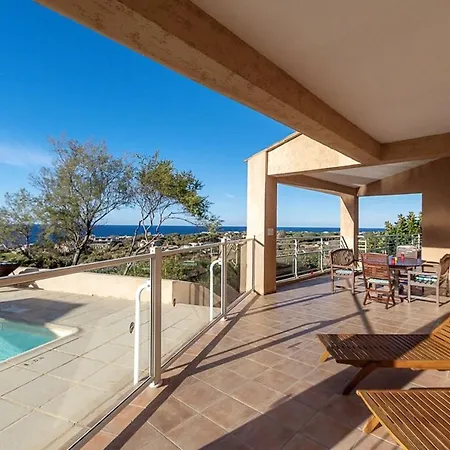 Вилла Villa Avec Vue Panoramique Pres De La Marine De Davia Корбара